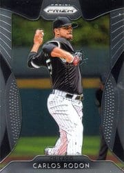 2019 Panini Prizm Base Set Carlos Rodon #155 card