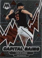 2022 Panini Mosaic Capital Gains Carlos Rodon #CG-9 card