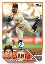 2023 Topps 1st Edition Base Set Carlos Rodón #179 card