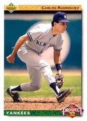 1992 Upper Deck Base Set Carlos Rodriguez #77 card