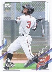 2021 Topps Pro Debut Base Set Carlos Rodriguez #PD-8 card