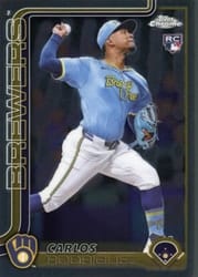 2025 Topps Chrome Base Set Carlos Rodriguez #201 card