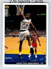 1995-96 Collector's Choice Base Set Carlos Rogers #76 card