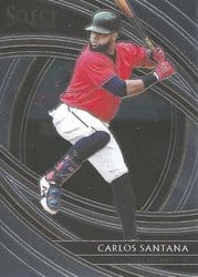 2020 Panini Select Base Set Carlos Santana #115 card