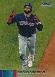 2020 Stadium Club Base Set Carlos Santana #235 card
