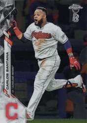 2020 Topps Chrome Ben Baller Edition Base Set Carlos Santana #165 card