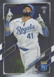 2021 Topps Chrome Ben Baller Edition Base Set Carlos Santana #207 card