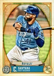 2021 Topps Gypsy Queen Base Set Carlos Santana #223 card