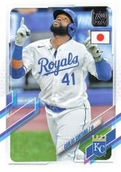 2021 Topps Japan Edition Base Set Carlos Santana #61 card