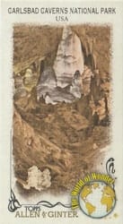 2023 Topps Allen & Ginter Mini World of Wonder Carlsbad Caverns National Park, U.S.A. #WOW-47 card