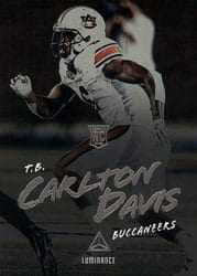 2018 Panini Luminance Base Set Carlton Davis #113 card