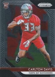 2018 Panini Prizm Base Set Carlton Davis #260 card