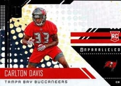 2018 Panini Unparalleled Base Set Carlton Davis #266 card