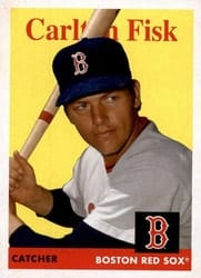 2019 Topps Archives Base Set Carlton Fisk #15 card