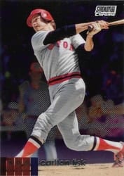 2020 Stadium Club Chrome Base Set Carlton Fisk #306 card