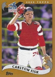 2020 Topps Archives Base Set Carlton Fisk #250 card