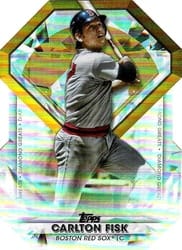 2022 Topps Update Diamond Greats Die-Cuts Carlton Fisk #DGDC-69 card