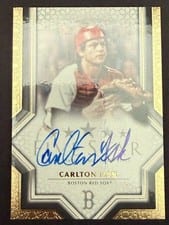 2023 Topps Five Star Autographs Carlton Fisk #FSA-CFI card