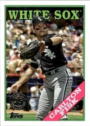 2023 Topps Update 1988 Topps Baseball Carlton Fisk #88US-17 card