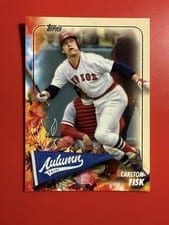 2024 Topps Update Autumn Tales Carlton Fisk #AT-14 card
