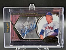 2025 Topps Five Star Pentamerous Penmanship Autographs Carlton Fisk #PP-CF card