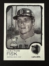 2025 Topps Shoebox Treasures Base Set Carlton Fisk #53 card