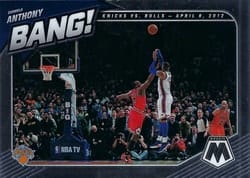 2020-21 Panini Mosaic Bang! Carmelo Anthony #7 card
