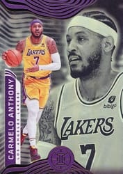 2021-22 Panini Illusions Base Set Carmelo Anthony #98 card