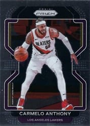 2021-22 Panini Prizm Base Set Carmelo Anthony #11 card