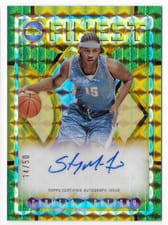 2023-24 Finest Flashback Autographs Carmelo Anthony #FLA-CA card
