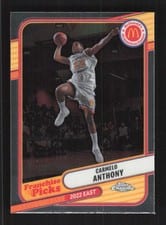 2024 Topps Chrome McDonald's All-American Franchise Picks Carmelo Anthony #REA-CAR card