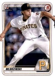 2020 Bowman Draft Base Set Carmen Mlodzinski #BD-149 card