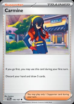 2024 Twilight Masquerade Carmine #145 card