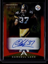 2021 Panini Chronicles Ascension Autographs Carnell Lake #ASC-CLA card