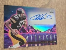 2024 Topps Midnight Horizon Signatures Carnell Lake #HZS-CL card