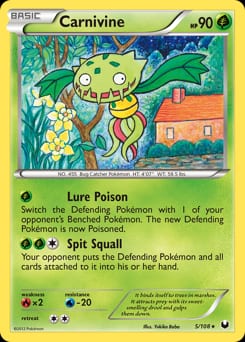 2012 Dark Explorers Carnivine #5 card