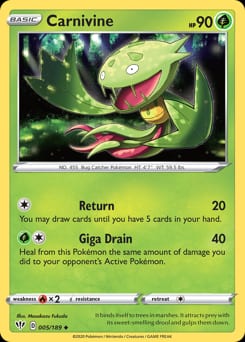 Darkness Ablaze Carnivine #5 card