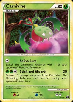 HS—Triumphant Carnivine #16 card