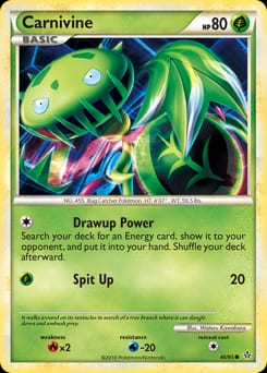 HS—Unleashed Carnivine #46 card