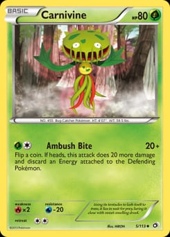 Legendary Treasures Carnivine #5 card