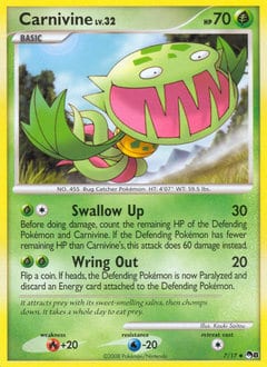 POP Series 8 Carnivine #7 card