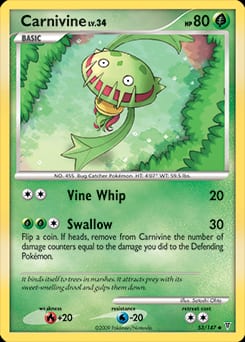 Supreme Victors Carnivine #53 card