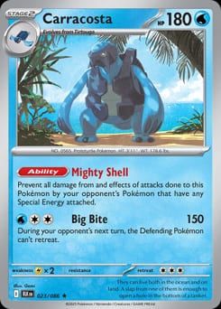Black Bolt Carracosta #23 card