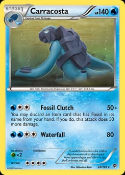 2013 Plasma Blast Carracosta #28 card