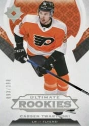 2019-20 Upper Deck Ultimate Collection Base Set Carsen Twarynski #152 card