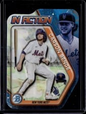 2025 Bowman Draft Bowman in Action Carson Benge #BIA-6 card