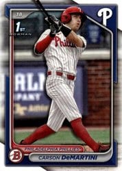 2024 Bowman Draft Base Set Carson DeMartini #BD-89 card