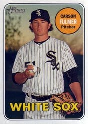 2018 Topps Heritage Base Set Carson Fulmer #123 card