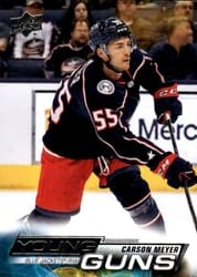 2022-23 Upper Deck Base Set Carson Meyer #231 card