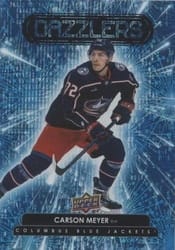 2022-23 Upper Deck Dazzlers Carson Meyer #DZ-79 card